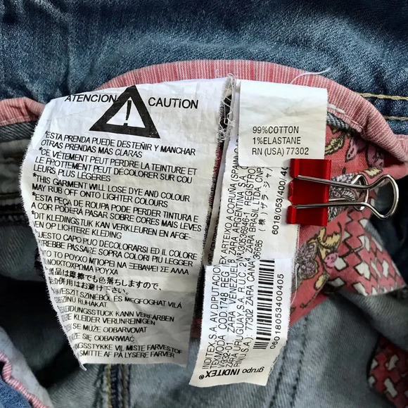 H&M Denim Rules Straight Leg Light Wash Jeans Women 8 - Picture 9 of 10